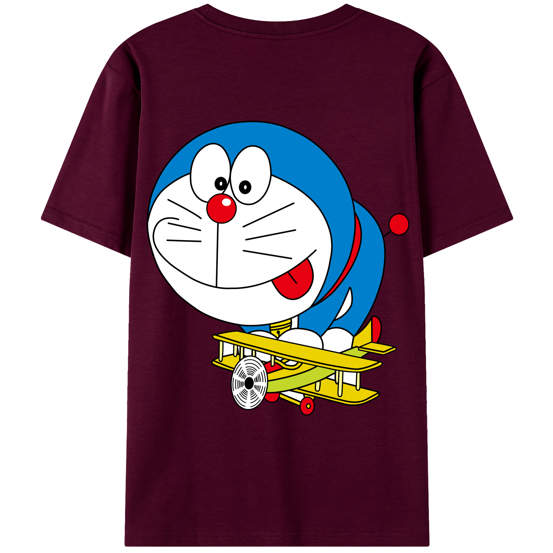 （画像用） ドラえもん Doraemon レディース半袖Tシャツ(バックプリント)